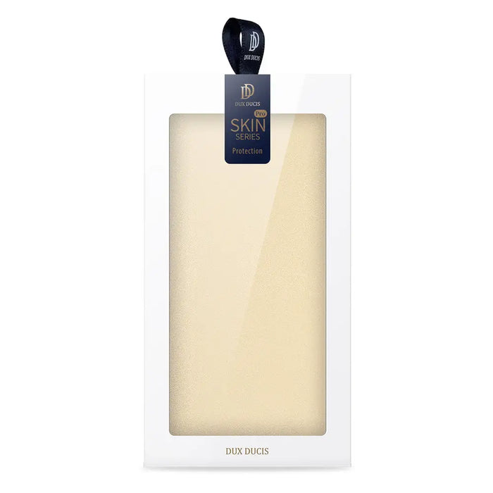 Dux Ducis Skin Pro Case for Xiaomi Redmi Note 12 Pro+ Flip Card Wallet Stand Gold - Cell phone cases