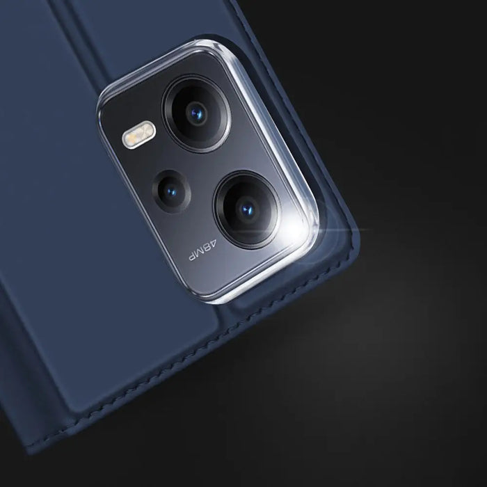 Dux Ducis Skin Pro Case for Xiaomi Redmi Note 12 Pro+ Flip Card Wallet Stand Gold - Cell phone cases