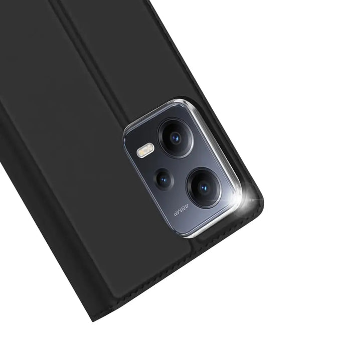 Dux Ducis Skin Pro case for Xiaomi Redmi Note 12 Pro+ flip cover card wallet stand black - Cell phone cases