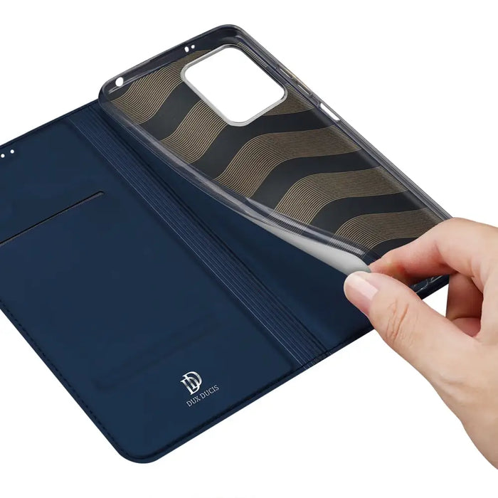 Dux Ducis Skin Pro case for Xiaomi Redmi Note 12 Pro+ flip cover card wallet stand blue - Cell phone cases