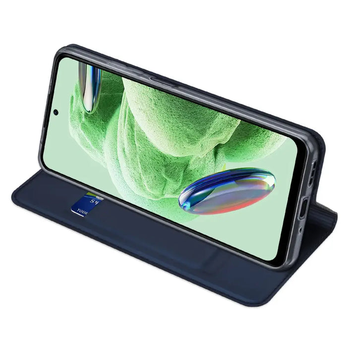Dux Ducis Skin Pro case for Xiaomi Redmi Note 12 Pro+ flip cover card wallet stand blue - Cell phone cases