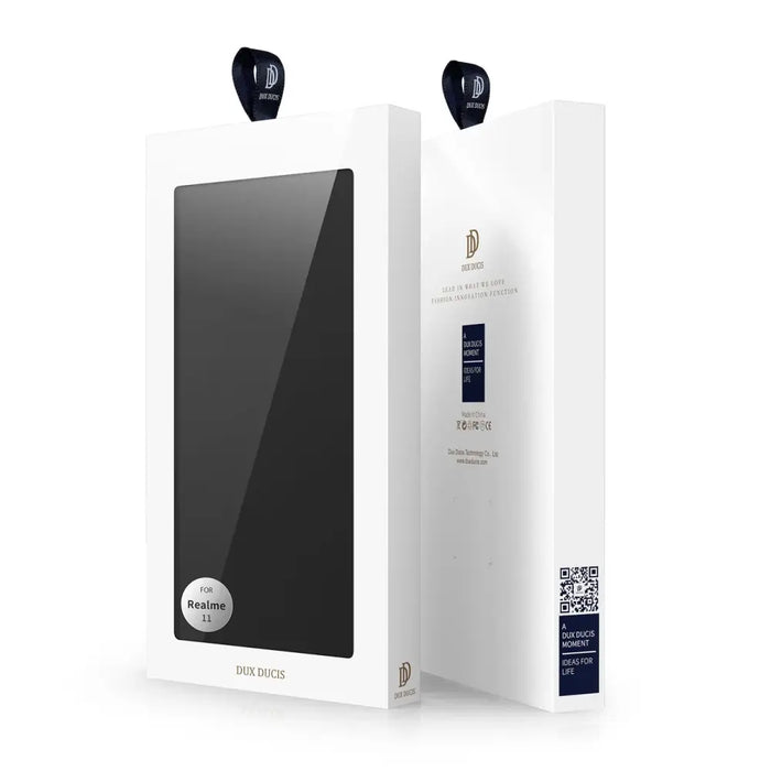 Dux Ducis Skin Pro Case Realme 11 Flip Card Wallet Stand Black - Cell phone cases and covers<<<HurtelXML