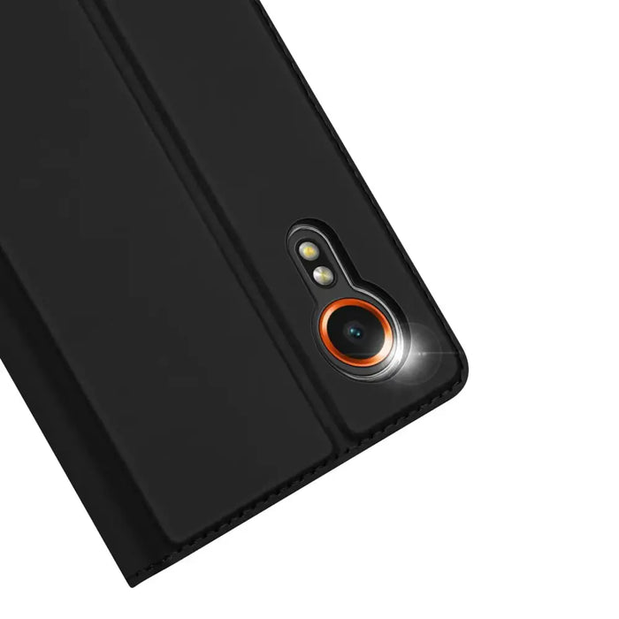 Dux Ducis Skin Pro case with flap and card slot for Samsung Galaxy Xcover 7 - black - Cell phone cases