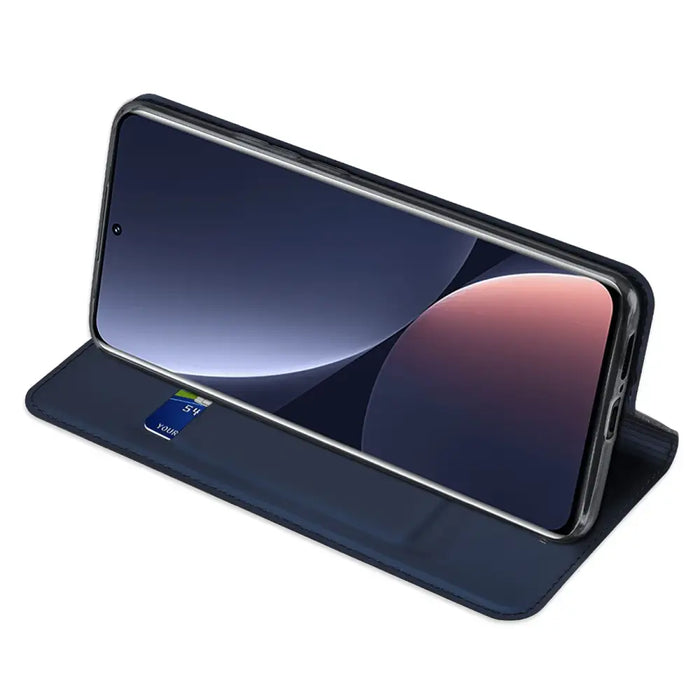 Dux Ducis Skin Pro case Xiaomi 13 Pro cover with flip card wallet stand blue - Cell phone cases and covers<<<HurtelXML