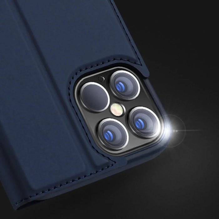 Dux Ducis Skin Pro holster case cover with flip iPhone 12 Pro / iPhone 12 black - Cell phone cases