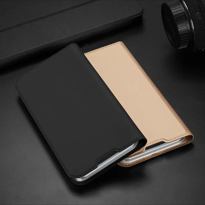 Dux Ducis Skin Pro holster case cover with flip iPhone 13/14 black - Cell phone cases and covers<<<HurtelXML