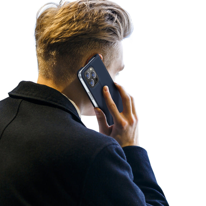 Dux Ducis Skin Pro holster cover flip cover for iPhone 14 Pro blue - Cell phone cases and covers<<<HurtelXML