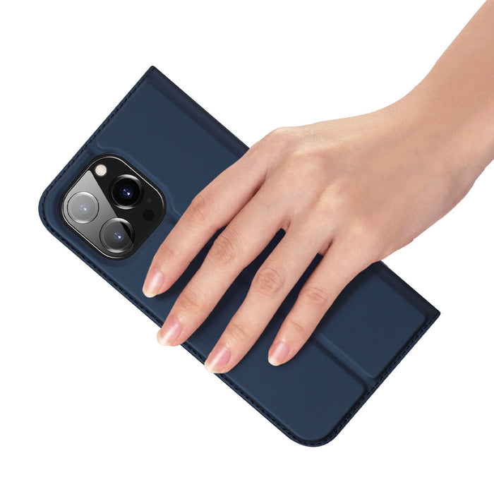 Dux Ducis Skin Pro holster cover flip cover for iPhone 14 Pro blue - Cell phone cases and covers<<<HurtelXML