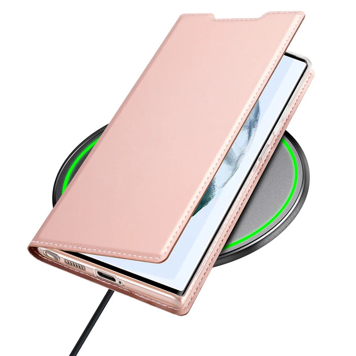 Dux Ducis Skin Pro Holster Cover for Samsung Galaxy S22 Ultra pink - Cell phone cases and covers<<<HurtelXML