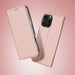 Dux Ducis Skin Pro iPhone 16 Pro Case with Flap and Card Slot - Pink - Cell phone cases and covers<<<HurtelXML