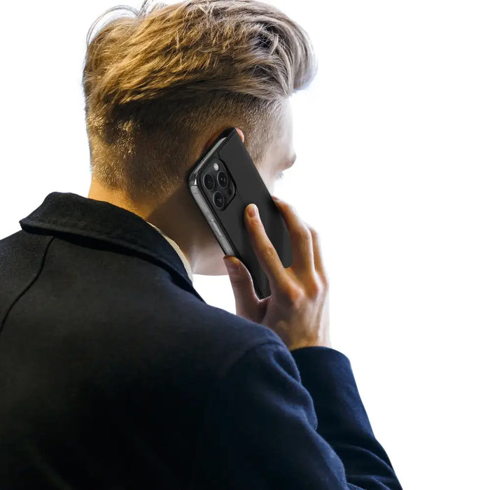 Dux Ducis Skin Pro iPhone 16 Pro Max Case with Flip and Card Slot - Black - Cell phone cases and covers<<<HurtelXML