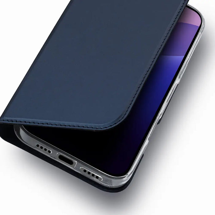 Dux Ducis Skin Pro iPhone 16 Pro Max Case with Flip and Card Slot - Blue - Cell phone cases and covers<<<HurtelXML