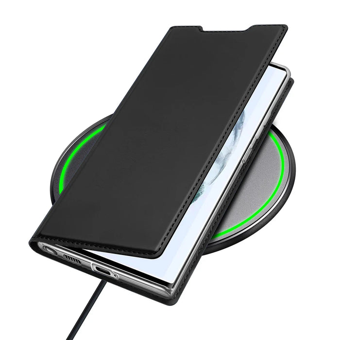 Dux Ducis Skin Pro kabura etui pokrowiec z klapką Samsung Galaxy S22 Ultra czarny - Cell phone cases