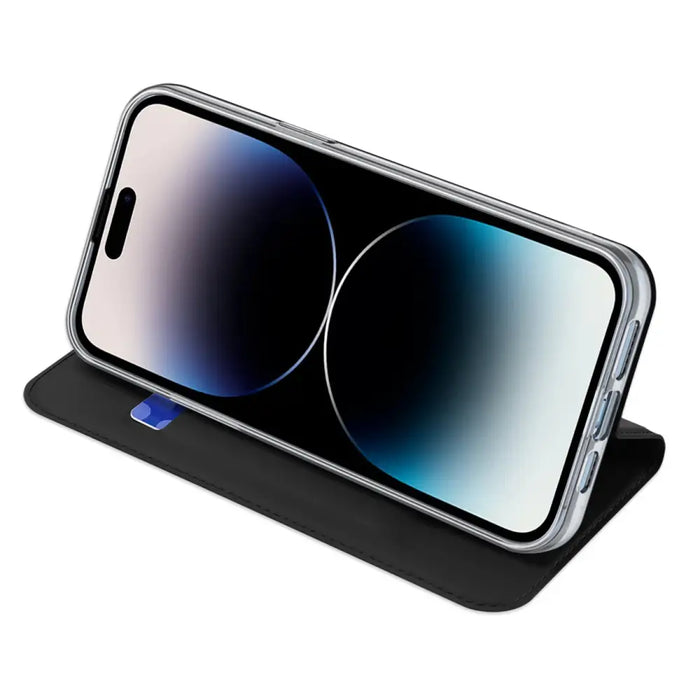 Dux Ducis Skin Pro Wallet Case for iPhone 15 Pro Max - Black - Cell phone cases and covers<<<HurtelXML