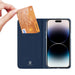 Dux Ducis Skin Pro Wallet Case for iPhone 15 Pro Max - Blue - Cell phone cases and covers<<<HurtelXML