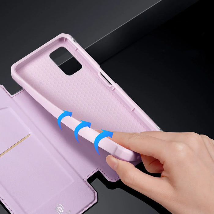 DUX DUCIS Skin X Bookcase type case for Samsung Galaxy A03s pink - Cell phone cases and covers<<<HurtelXML