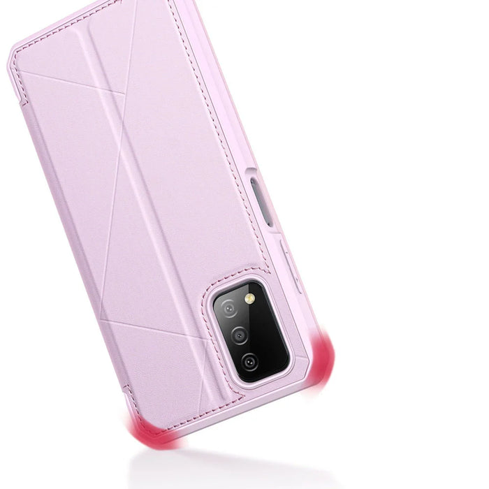 DUX DUCIS Skin X Bookcase type case for Samsung Galaxy A03s pink - Cell phone cases and covers<<<HurtelXML