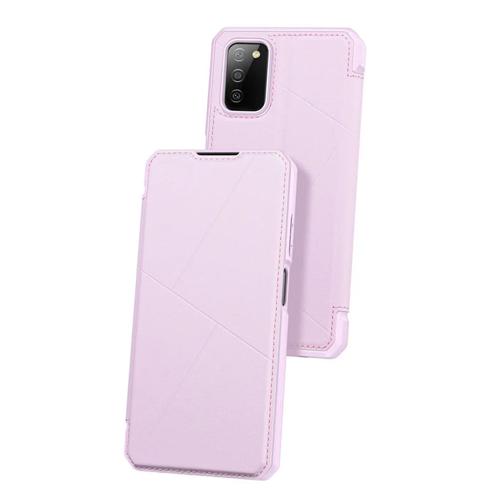 DUX DUCIS Skin X Bookcase type case for Samsung Galaxy A03s pink - Cell phone cases and covers<<<HurtelXML