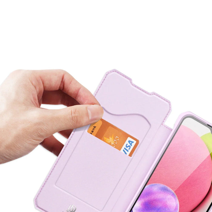 DUX DUCIS Skin X Bookcase type case for Samsung Galaxy A03s pink - Cell phone cases and covers<<<HurtelXML