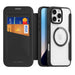 Dux Ducis Skin X Pro Case for iPhone 16 Pro Max with MagSafe and Flip - Black - Cell phone cases and covers<<<HurtelXML