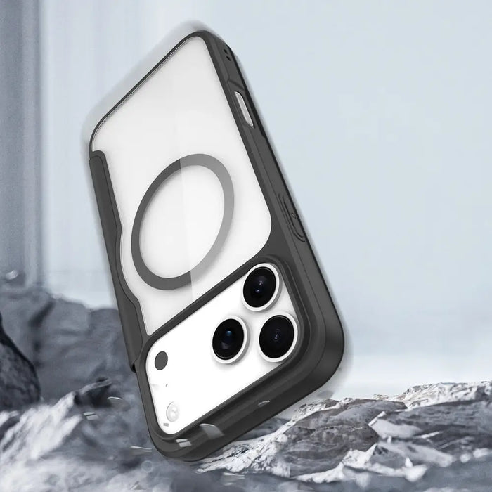 Dux Ducis Skin X Pro Case for iPhone 17 Pro Max with Wallet MagSafe Compatible - Black - Cell phone cases