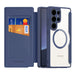 Dux Ducis Skin X Pro case for Samsung Galaxy S25 Ultra with MagSafe and wallet - blue - Cell phone cases