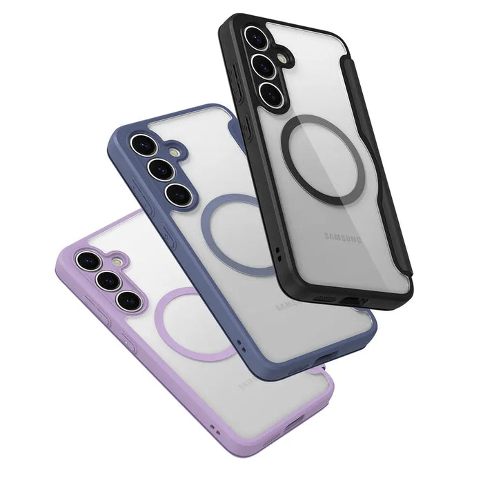 Dux Ducis Skin X Pro case for Samsung Galaxy S25+ with MagSafe and wallet - blue - Cell phone cases