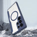 Dux Ducis Skin X Pro case for Samsung S24 Ultra with magnetic ring and flap - blue - Cell phone cases
