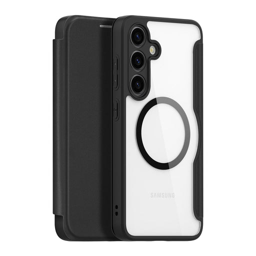 Dux Ducis Skin X Pro case for Samsung S24+ with magnetic ring and flap - black - Cell phone cases and covers<<<HurtelXML