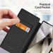 Dux Ducis Skin X Pro case with flap and magnetic ring for Samsung S24 Ultra - black - Cell phone cases