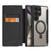 Dux Ducis Skin X Pro case with flap and magnetic ring for Samsung S24 Ultra - black - Cell phone cases