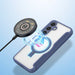 Dux Ducis Skin X Pro case with magnetic ring / stand for Samsung S24 - blue - Cell phone cases and covers<<<HurtelXML