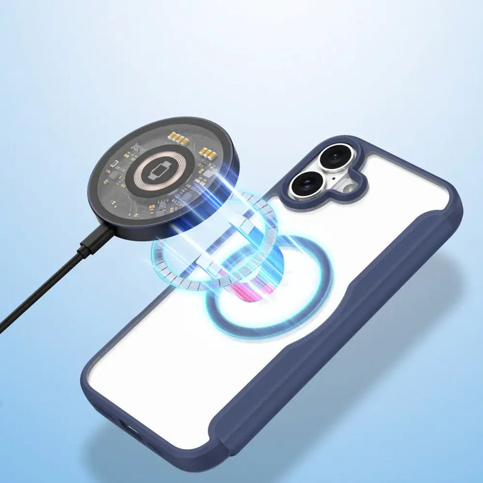 Dux Ducis Skin X Pro iPhone 16 Case with MagSafe and Flip - Blue - Cell phone cases and covers<<<HurtelXML