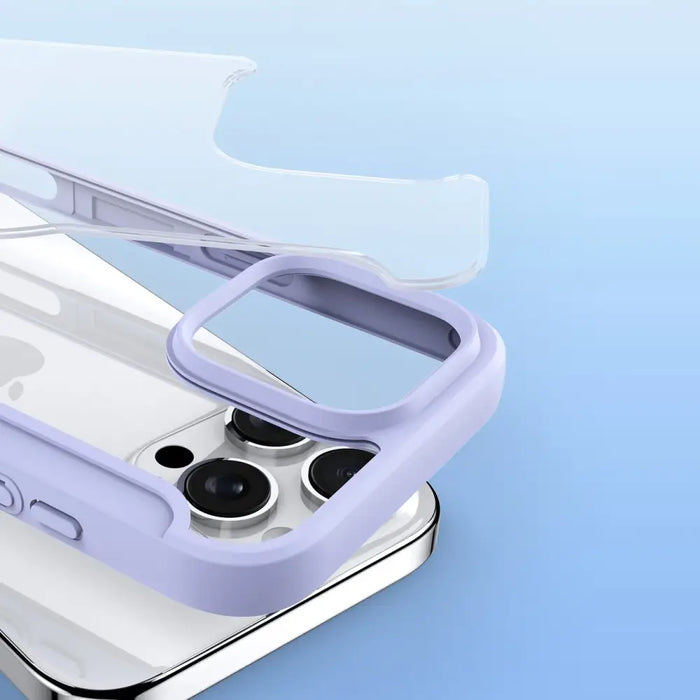 Dux Ducis Skin X Pro iPhone 16 Pro Case with MagSafe and Flip Cover - Purple - Cell phone cases and covers<<<HurtelXML