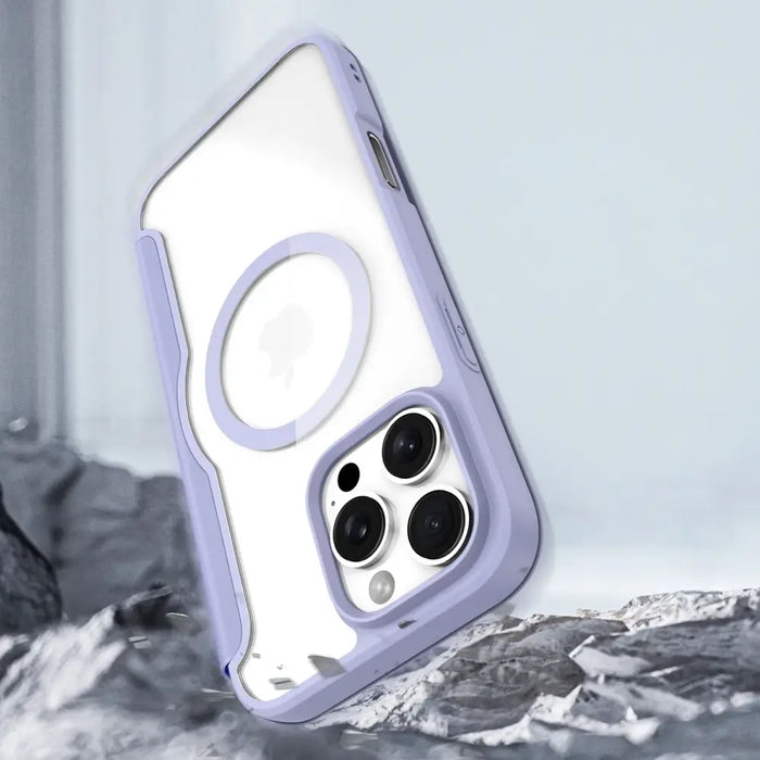 Dux Ducis Skin X Pro iPhone 16 Pro Case with MagSafe and Flip Cover - Purple - Cell phone cases and covers<<<HurtelXML