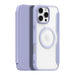 Dux Ducis Skin X Pro iPhone 16 Pro Case with MagSafe and Flip Cover - Purple - Cell phone cases and covers<<<HurtelXML