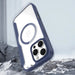 Dux Ducis Skin X Pro iPhone 16 Pro Case with MagSafe and Flip Cover - Blue - Cell phone cases and covers<<<HurtelXML