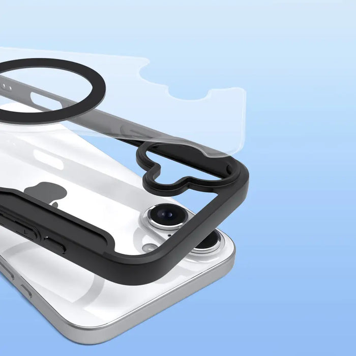 Dux Ducis Skin X Pro iPhone 16 Plus Case with MagSafe and Flip Cover - Black - Cell phone cases and covers<<<HurtelXML
