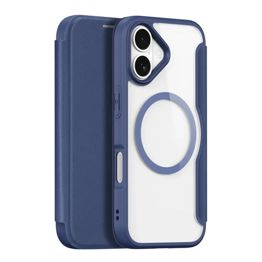 Dux Ducis Skin X Pro iPhone 17 Air Case with MagSafe and Wallet - Blue - Cell phone cases and covers<<<HurtelXML
