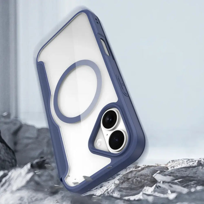 Dux Ducis Skin X Pro iPhone 17 Air Case with MagSafe and Wallet - Blue - Cell phone cases and covers<<<HurtelXML