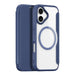 Dux Ducis Skin X Pro iPhone 17 Case with Wallet MagSafe Compatible - Blue - Cell phone cases and covers<<<HurtelXML