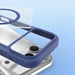 Dux Ducis Skin X Pro iPhone 17 Pro Case with Wallet MagSafe Compatible - Blue - Cell phone cases and covers<<<HurtelXML