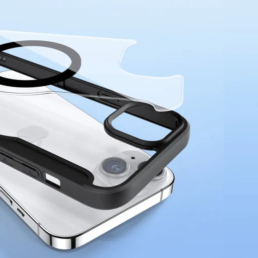 Dux Ducis Skin X Pro Magnetic Flip MagSafe Case iPhone 15 Plus - Black - Cell phone cases and covers<<<HurtelXML