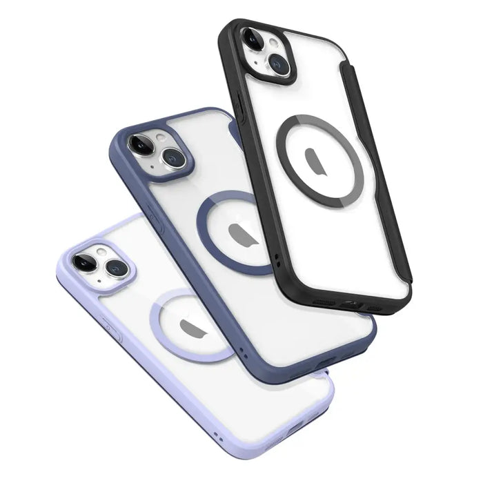 Dux Ducis Skin X Pro Magnetic Flip MagSafe Case iPhone 15 Plus - Black - Cell phone cases and covers<<<HurtelXML