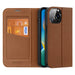 Dux Ducis Skin X2 case for iPhone 14 Pro Max case with magnetic flap brown - Cell phone cases and covers<<<HurtelXML