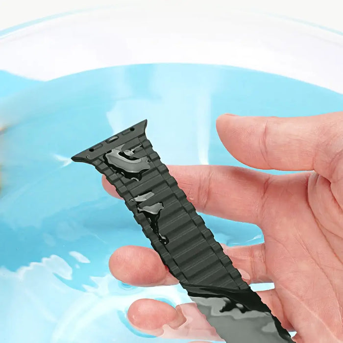 Dux Ducis Strap (Armor Version) Apple Watch SE strap 9 8 7 6 5 4 3 2 1 (41 40 38 mm) silicone magnetic strap bracelet