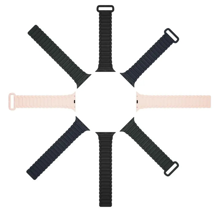 Dux Ducis Strap (Armor Version) Apple Watch SE strap 9 8 7 6 5 4 3 2 1 (41 40 38 mm) silicone magnetic strap bracelet