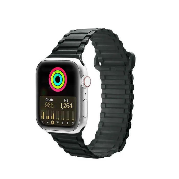 Dux Ducis Strap (Armor Version) Apple Watch SE strap 9 8 7 6 5 4 3 2 1 (41 40 38 mm) silicone magnetic strap bracelet