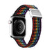 Dux Ducis Strap (Mixture II Version) Apple Watch SE strap 9 8 7 6 5 4 3 2 1 (41 40 38 mm) braided band dark stripes