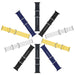Dux Ducis Strap Watch Strap 9 / 8 / 7 / 6 / 5 / 4 / 3 / 2 / SE (41 / 40 / 38mm) Silicone Band Bracelet Gray (OceanWave